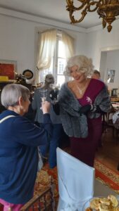 Marilyn Monroe auf der Veranstaltung "Rendezvous mit einem Hollywood Star" im Heimatmuseum Stromberg