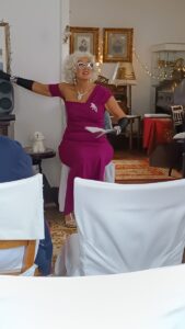 Marilyn Monroe auf der Veranstaltung "Rendezvous mit einem Hollywood Star" im Heimatmuseum Stromberg