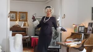 Marilyn Monroe auf der Veranstaltung "Rendezvous mit einem Hollywood Star" im Heimatmuseum Stromberg