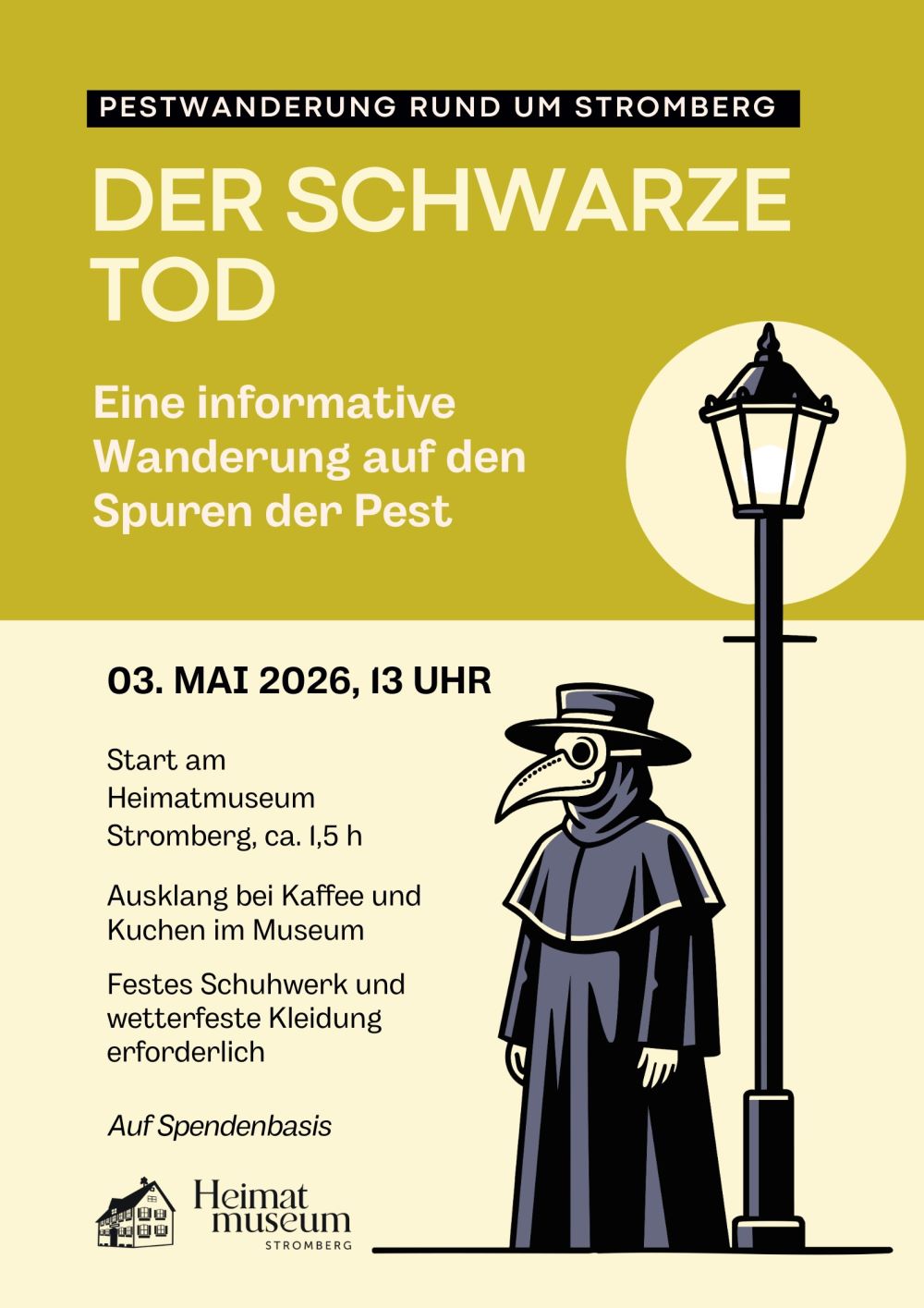 Pestwanderung mit Ria Stein am 03.05.2026